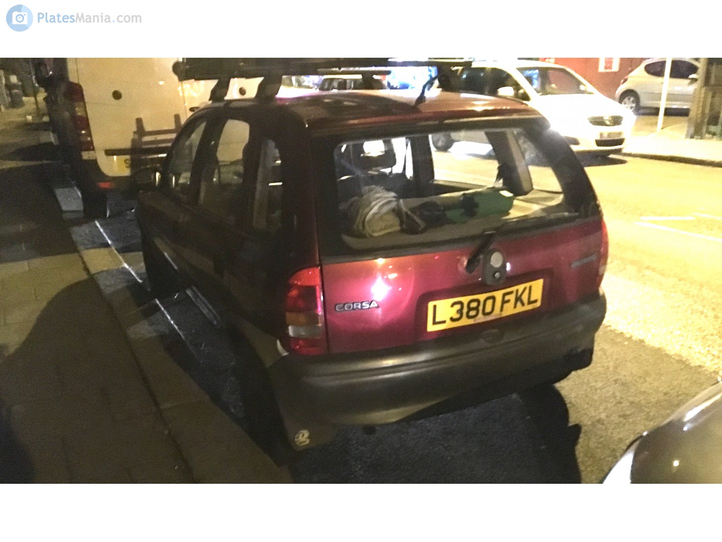 L380FKL, Vauxhall Corsa 1st gen 5-door Hatch (B; S93), 1993–2000