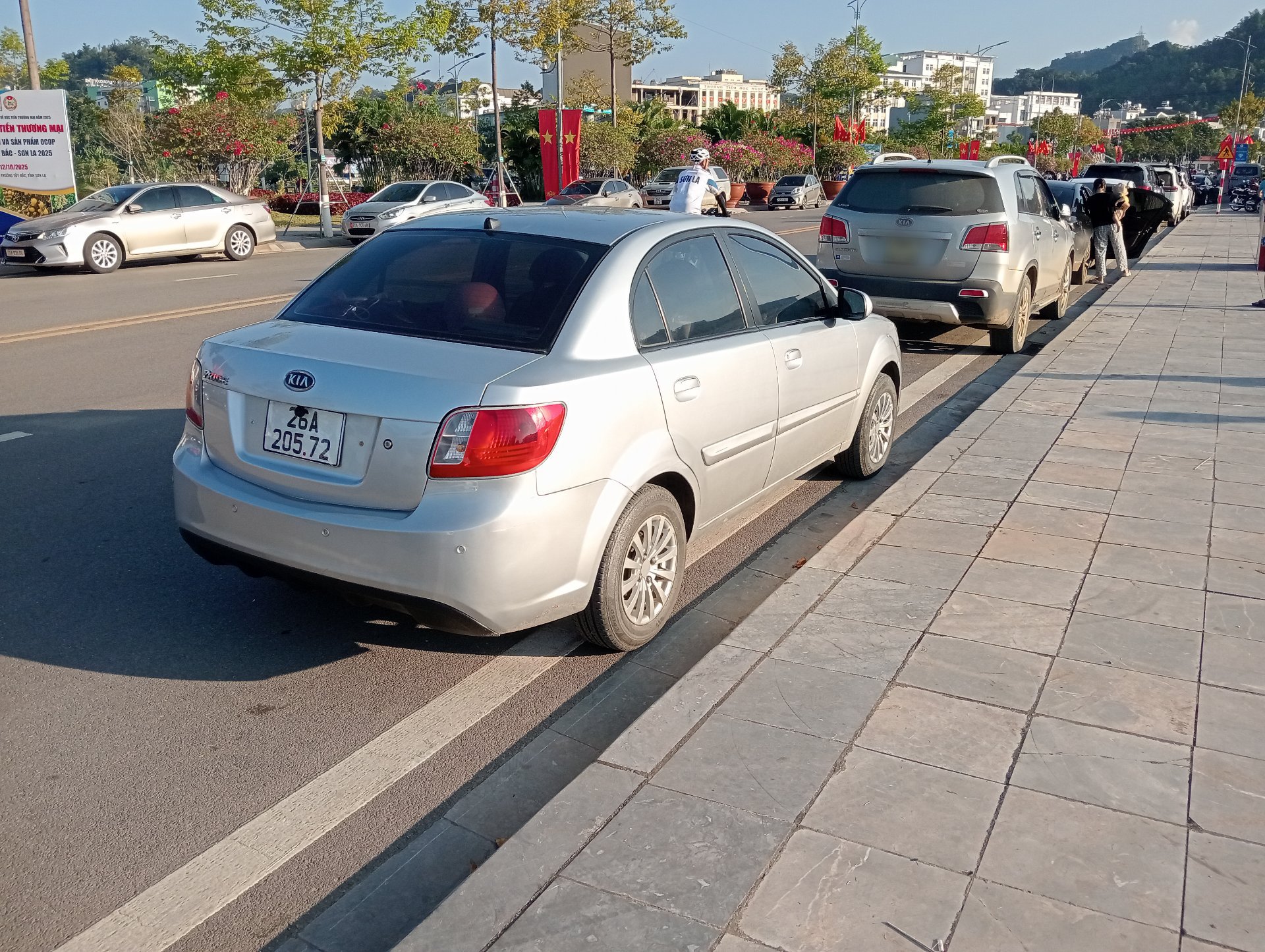 26A-205.72, Kia Pride 2nd gen Sedan (JB; KR-market), facelift, 2009–2011