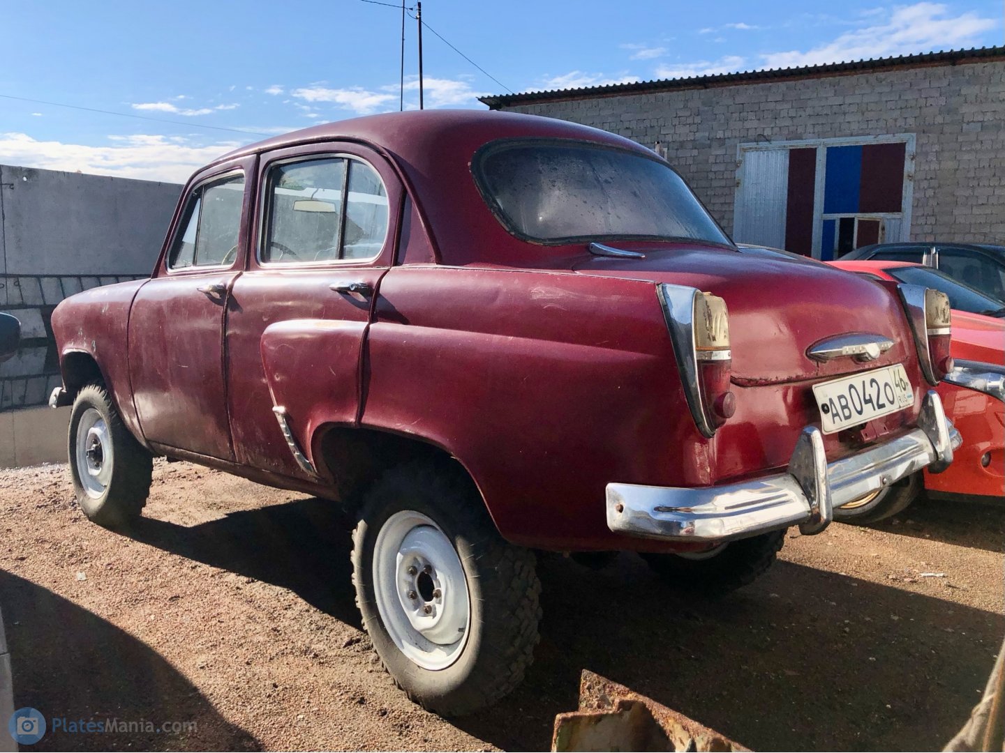 ав 042 о 46, Moskvich (AZLK) 410 410, 1957–1961