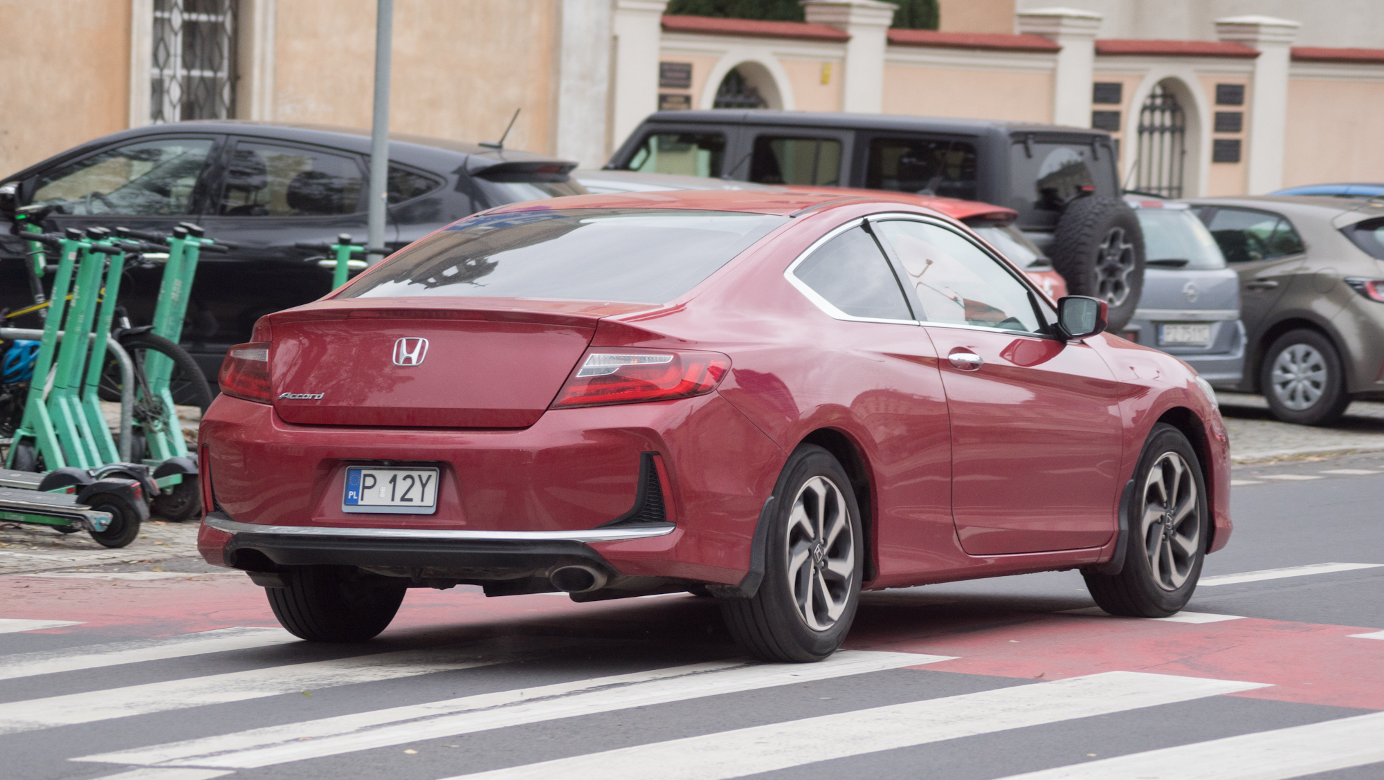 P 12Y, Honda Accord 9th gen Coupe (CR), facelift, 2015–2017