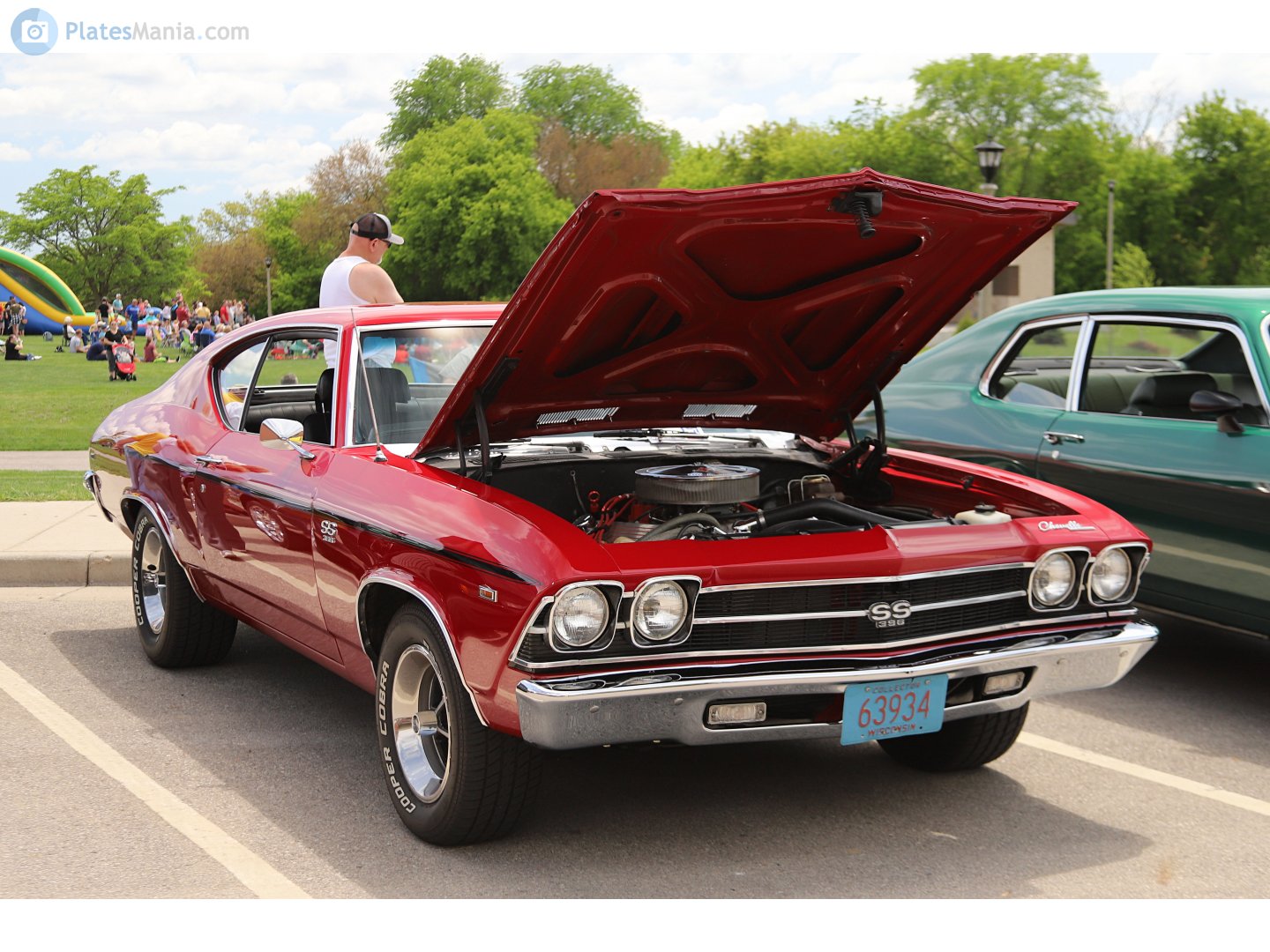 63934, Chevrolet Chevelle 2nd gen 1969 2-door Hardtop (27/37; A-body), 1st facelift, 1968–1969