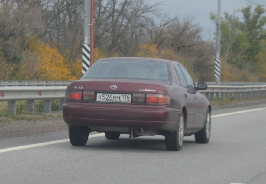 к 526 мм 136, Toyota Camry 3rd gen Sedan (XV10; Global-market), 1991–1997