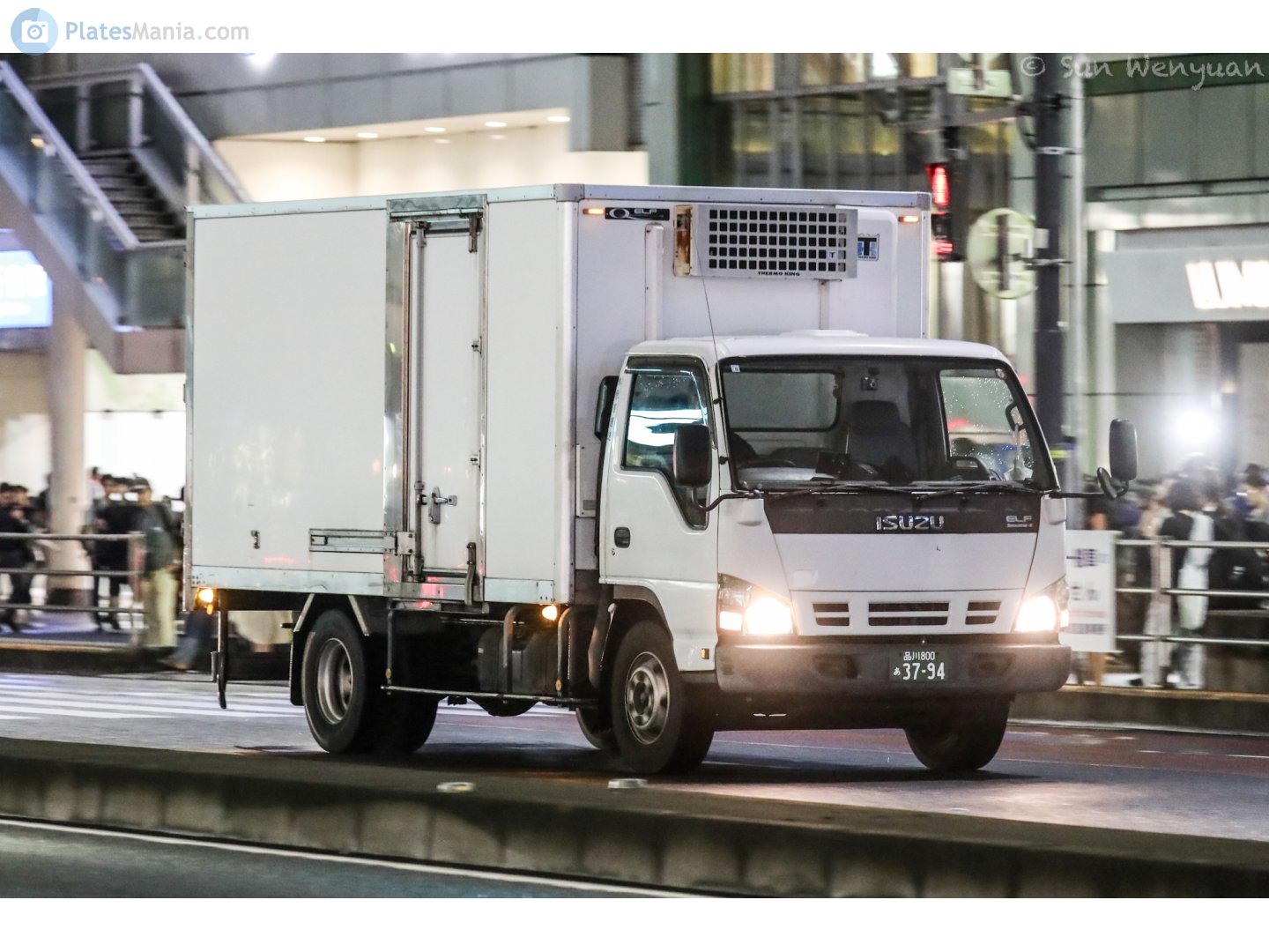 品川 800 あ 3794, Isuzu Elf 5th gen, facelift, 2004–2006