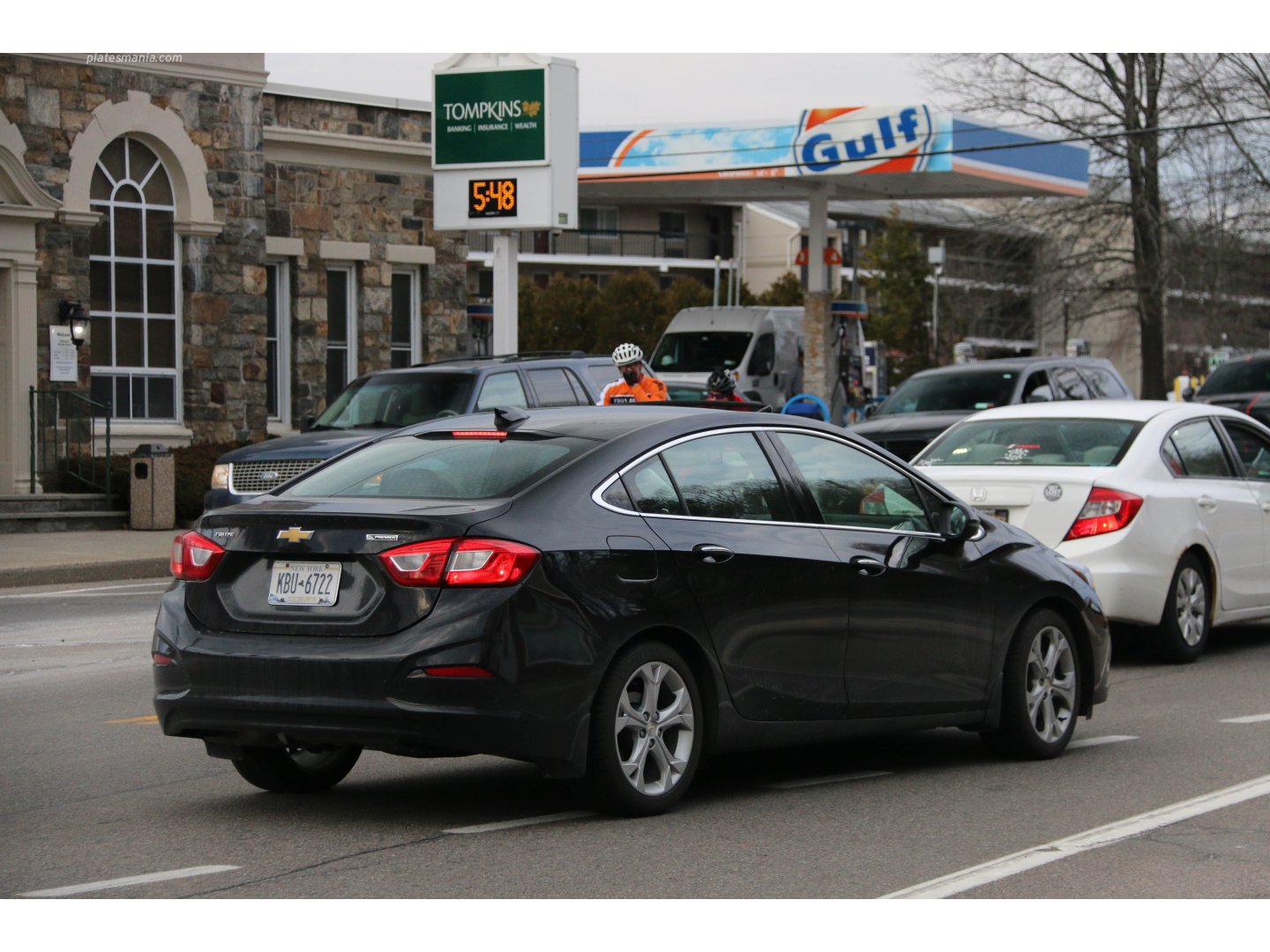 KBU-6722, Chevrolet Cruze 2nd gen Sedan (J400/D2LC; Global-market), 2016–2023