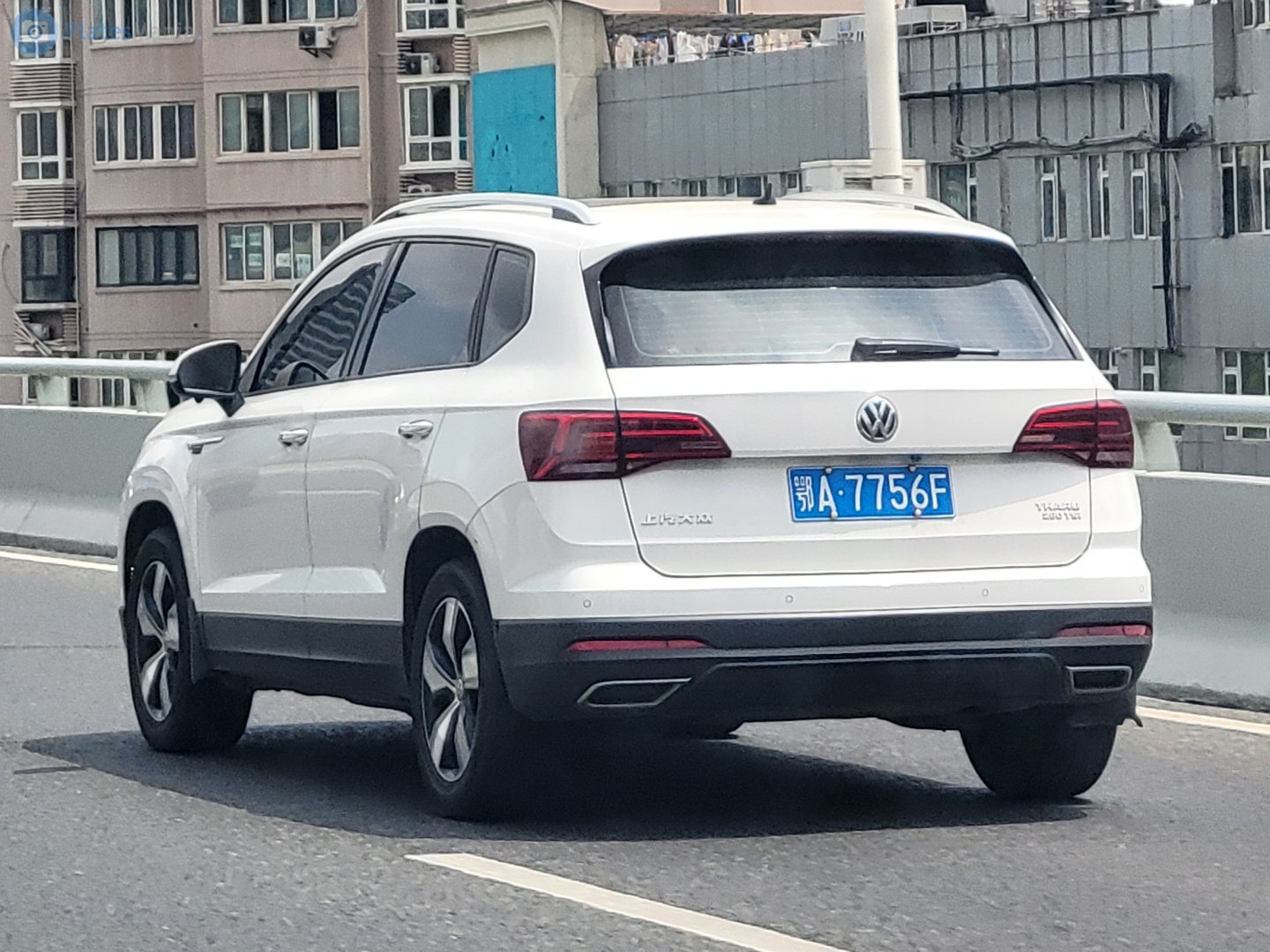 鄂A·7756F, Volkswagen Tharu 1st gen (B2; CN-market), 2018–2023