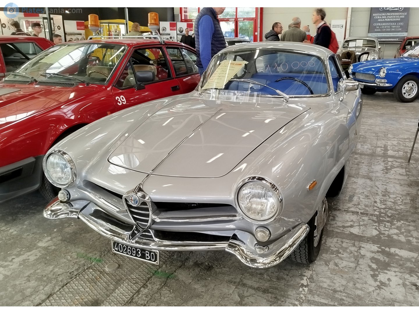 BO 402693, Alfa Romeo Giulietta 1st gen Sprint (750), 1955–1965