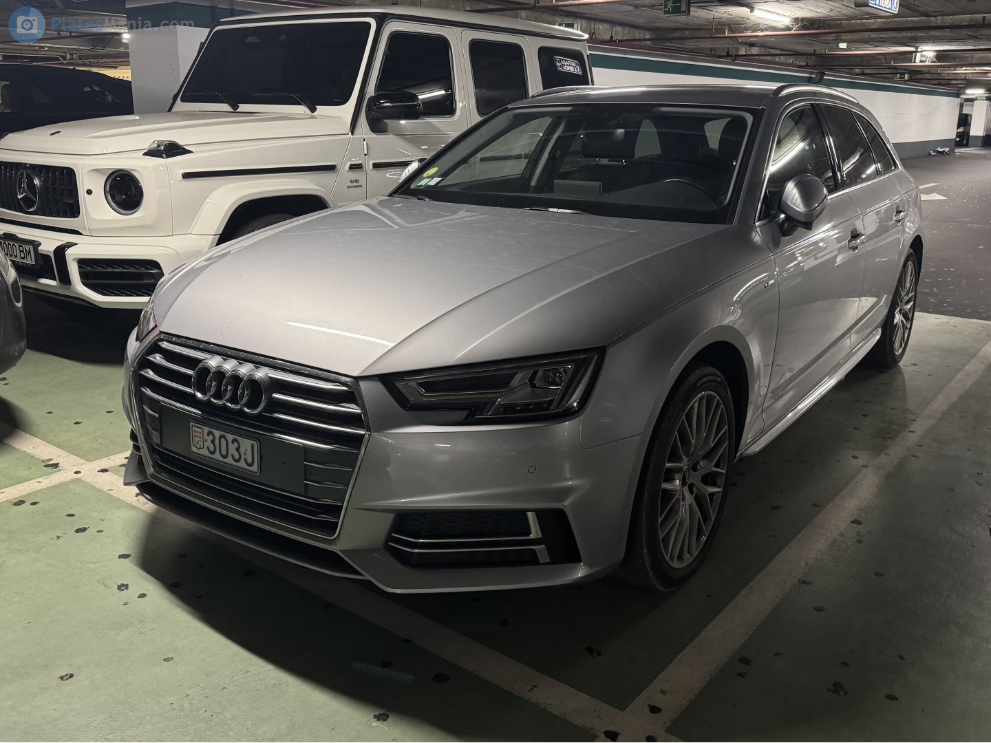 303J, Audi A4 5th gen Avant (B9/8W5/8WD), 2015–2019