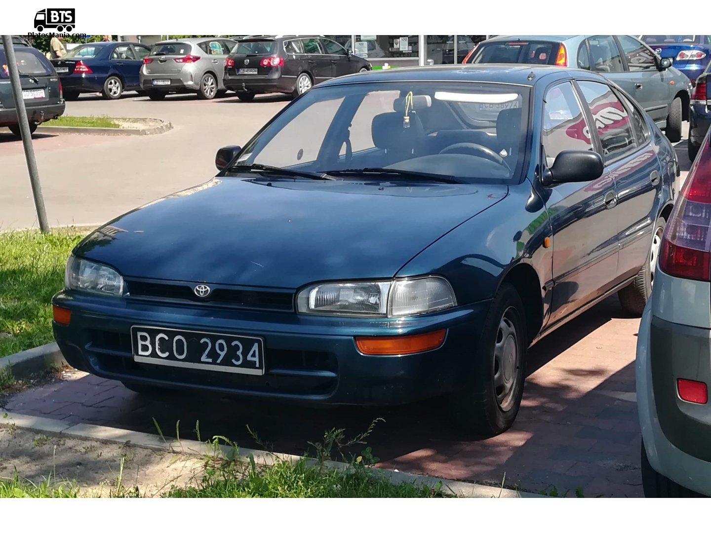 BCO 2934, Toyota Corolla 7th gen Liftback (E100), 1991–1995