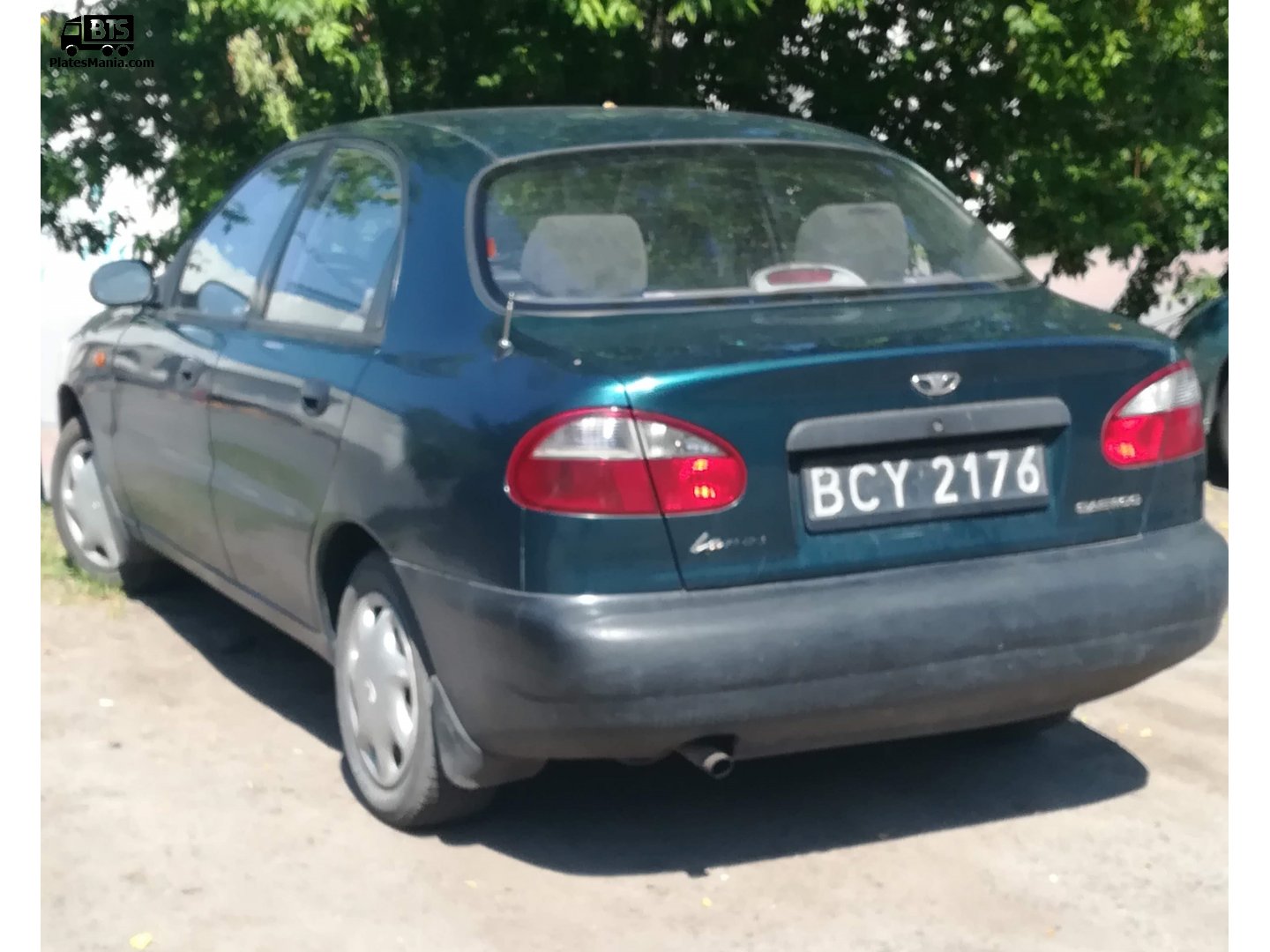 BCY 2176, Daewoo Lanos 1st gen Sedan (T100/T150), 1997–2009