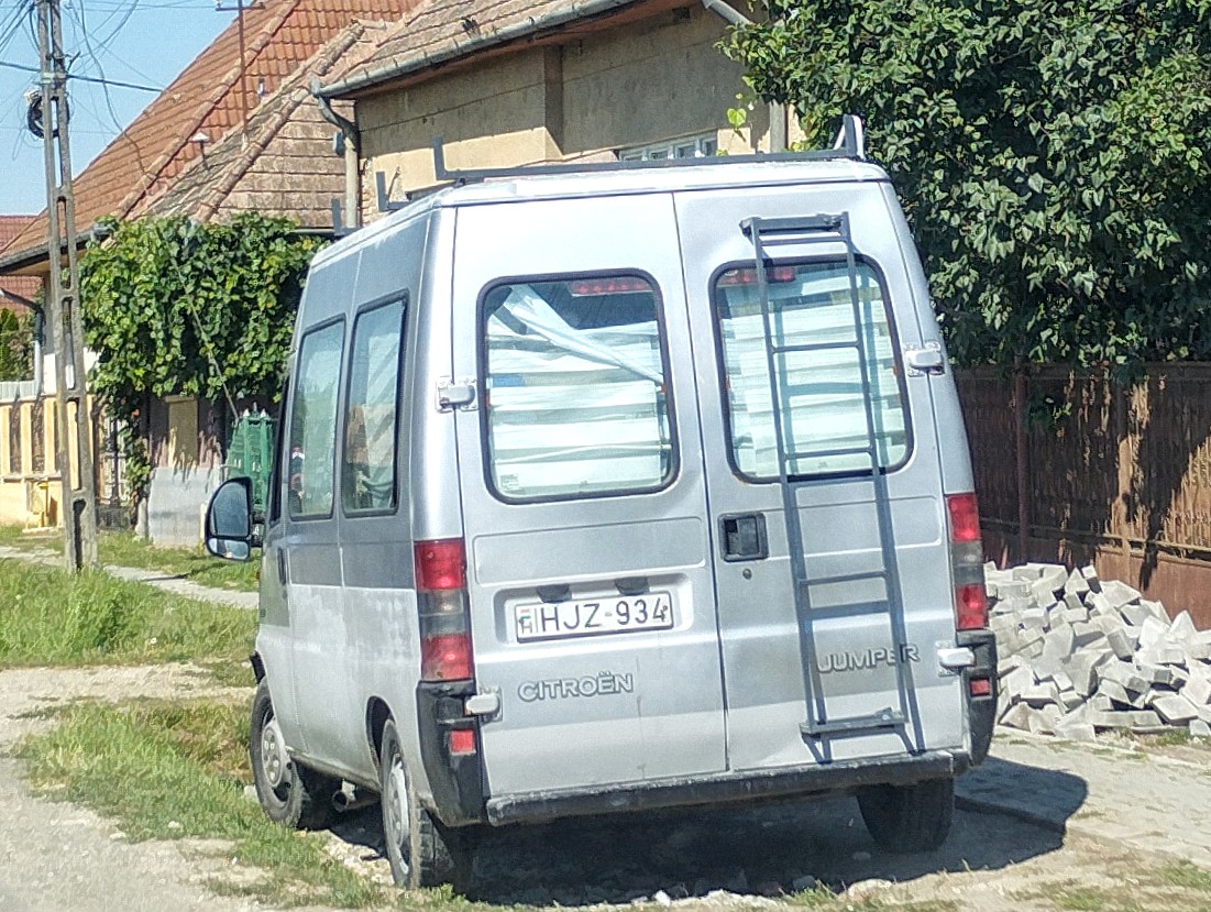 HJZ-934, Citroёn Jumper 1st gen Van (X244), facelift, 2001–2006 (–2016 for LATAM-market)
