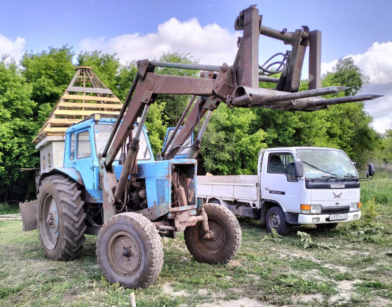 а 933 ух 41, Nissan Atlas 2nd gen 10/100/150 Light Truck (F23), 1992–2007