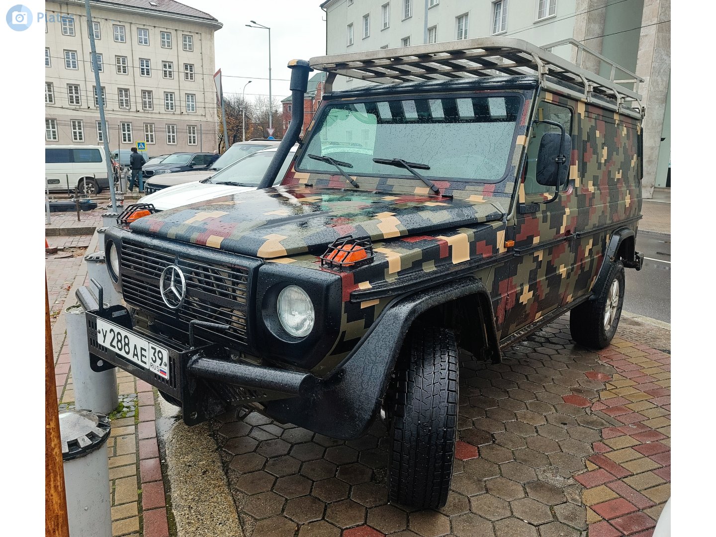 у 288 ае 39, Mercedes-Benz G-Klasse 1st gen 3-door Van (W460/W461; Utility-spec), 1979–2023