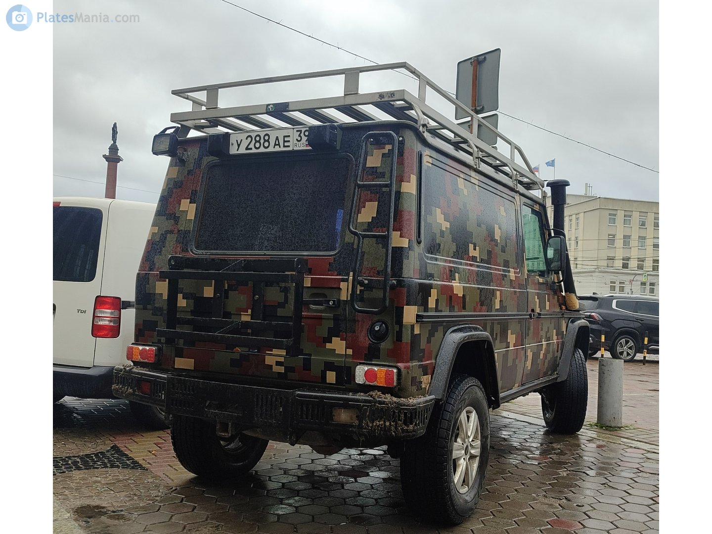 у 288 ае 39, Mercedes-Benz G-Klasse 1st gen 3-door Van (W460/W461; Utility-spec), 1979–2023