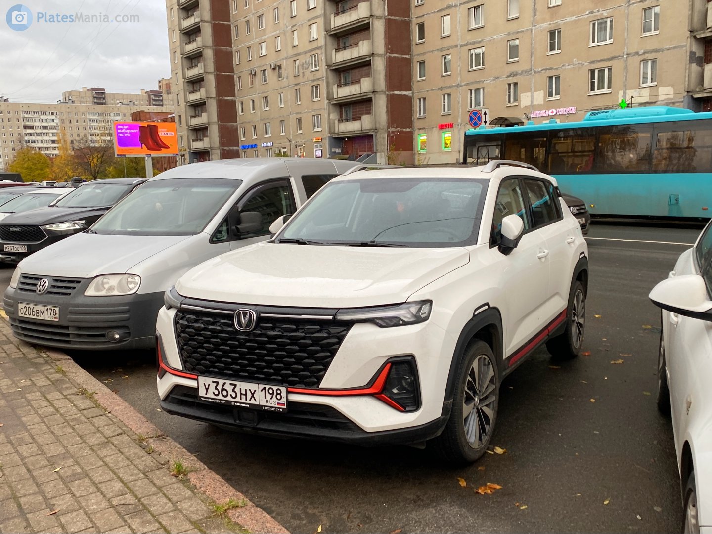 у 363 нх 198, Changan (Chana) CS35 2nd gen Plus, facelift, 2021–