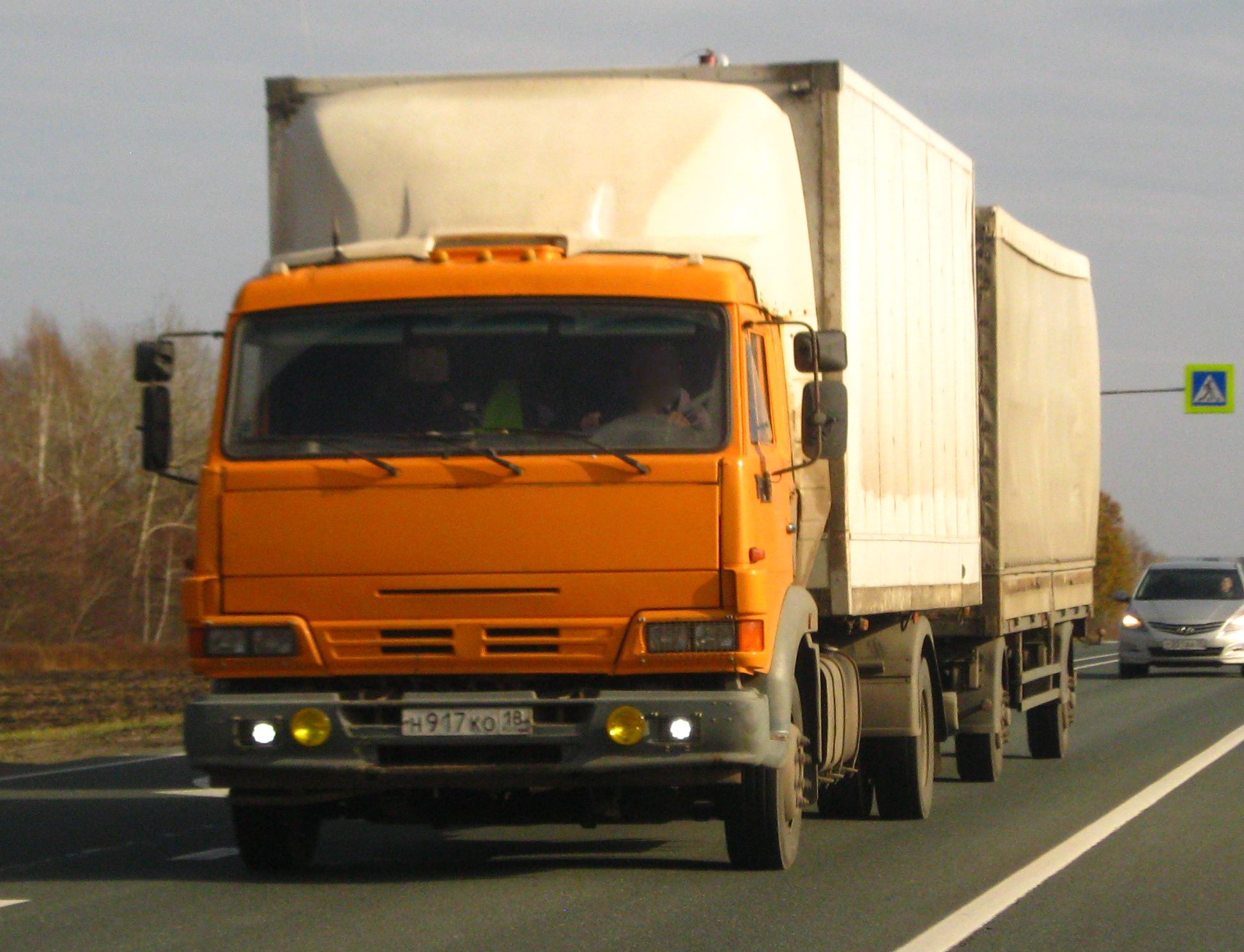 н 917 ко 18, KamAZ 4308 4308, 2003­–2012