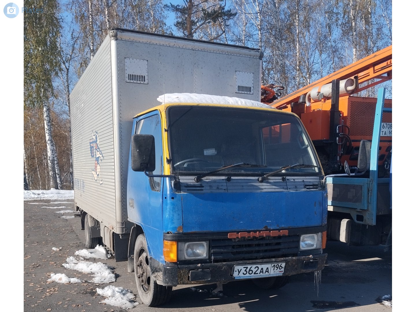 у 362 аа 196, Mitsubishi Canter 5th gen (FE3/FE4), 1985–1993