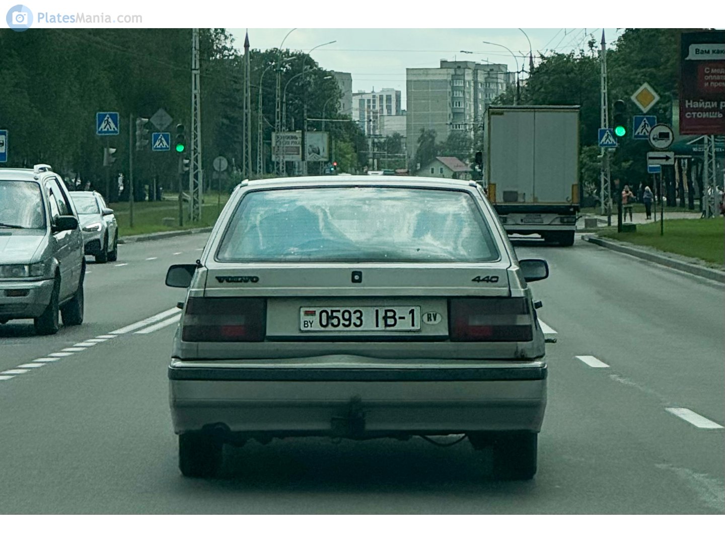 0593 IB-1, Volvo 440 1st gen (445), facelift, 1993–1996