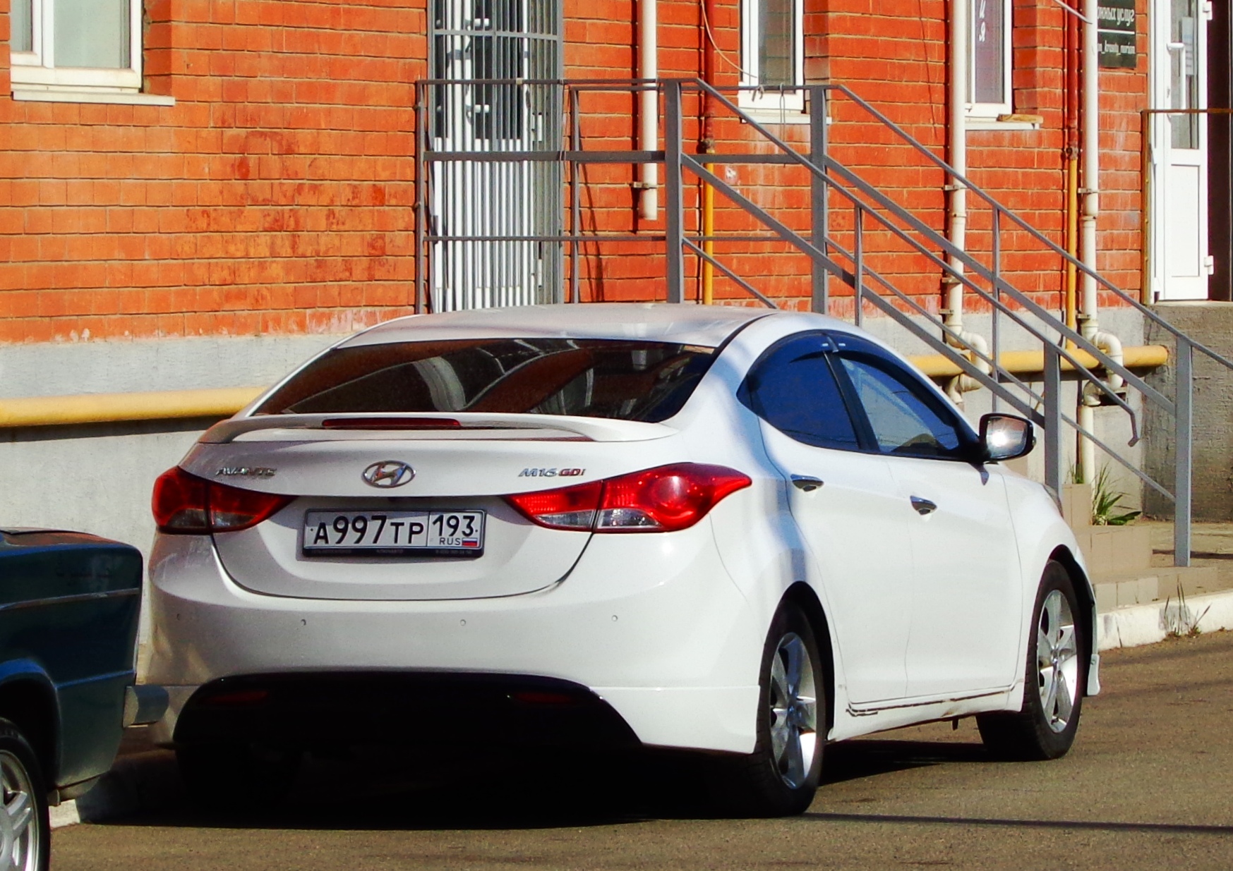 а 997 тр 193, Hyundai Avante 4th gen Sedan (MD), 2010–2015
