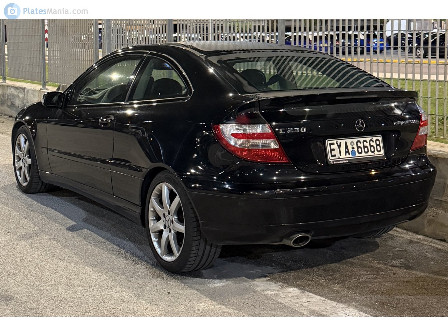 EYA-6668, Mercedes-Benz C-Klasse 2nd gen Sportcoupe (CL203), 2000–2008