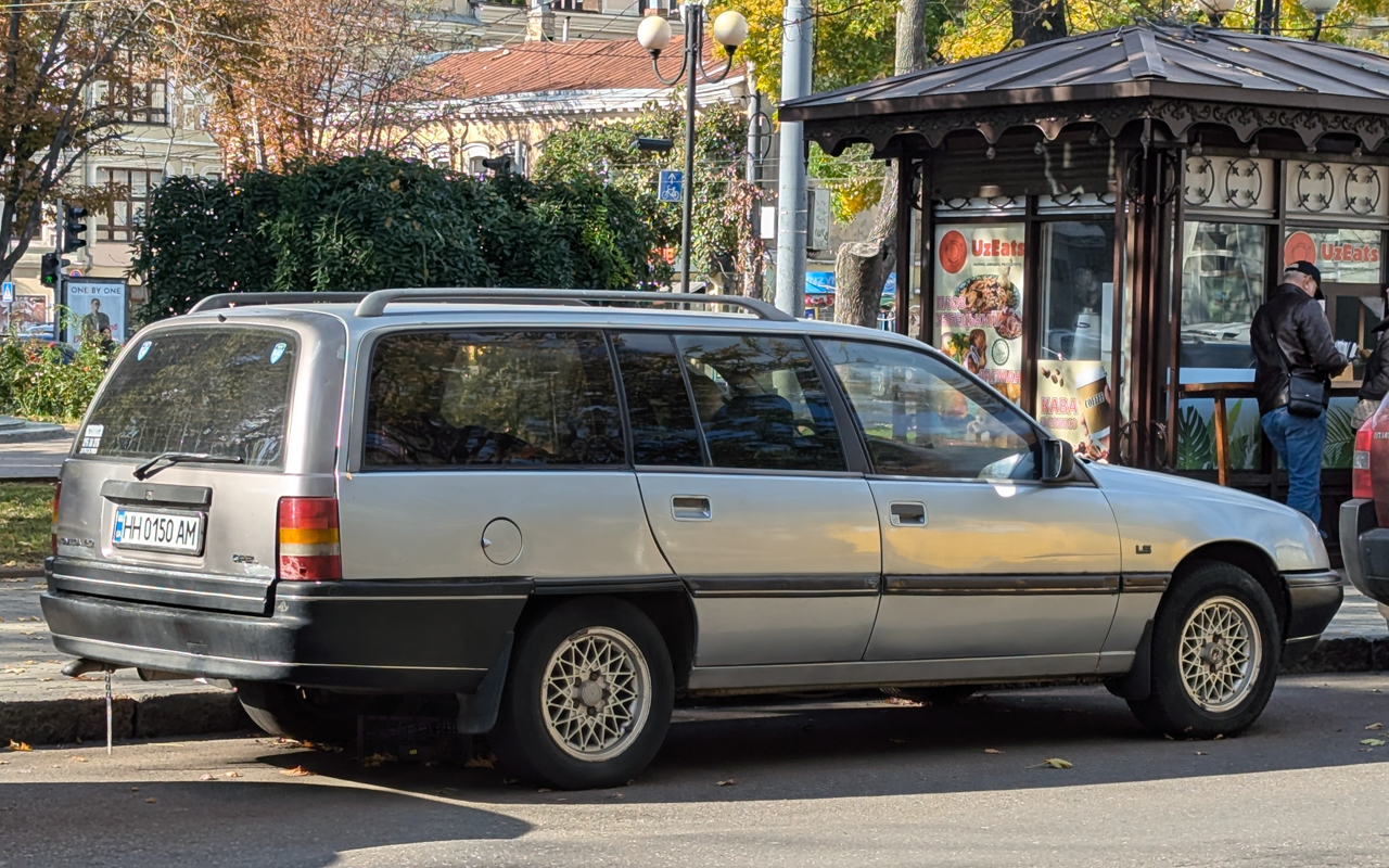 HH 0150 AM, Opel Omega 1st gen Caravan (A; V87), 1986–1994