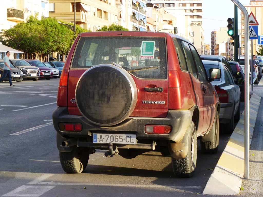 A 7065 CL, Nissan Terrano II 1st gen 3-door SUV (R20), 1993–1999