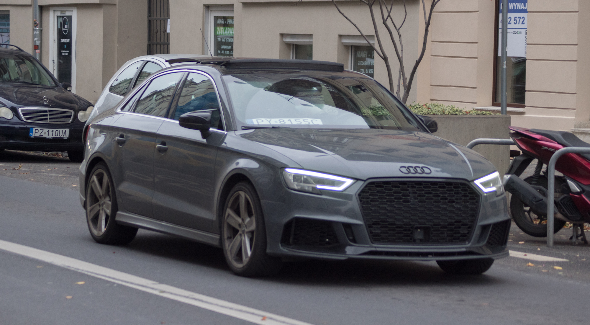 PY 8155C, Audi S3 3rd gen Sedan (8VS/8VM), facelift, 2016–2020