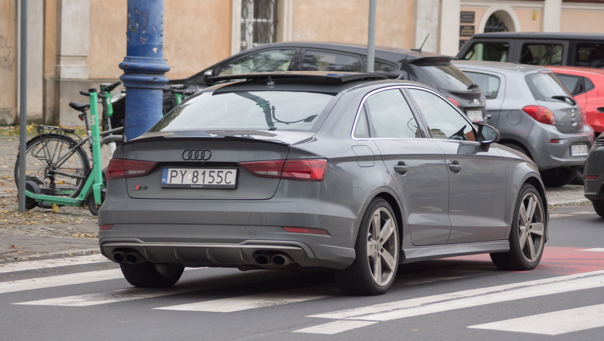 PY 8155C, Audi S3 3rd gen Sedan (8VS/8VM), facelift, 2016–2020