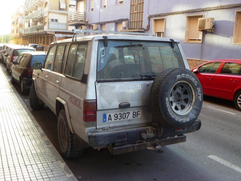 A 9307 BF, Nissan Patrol 3rd gen 5-door SUV (160/260), 1980–2002