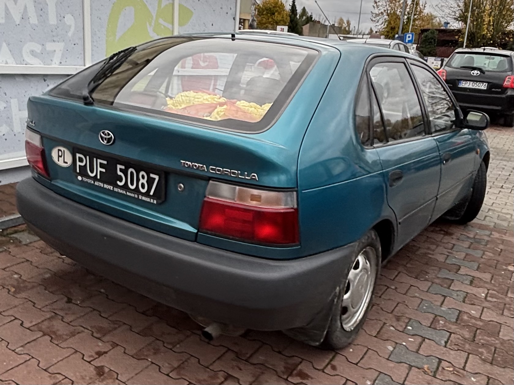 PUF 5087, Toyota Corolla 7th gen (FX) 5-door Hatch (E100), 1992–1999