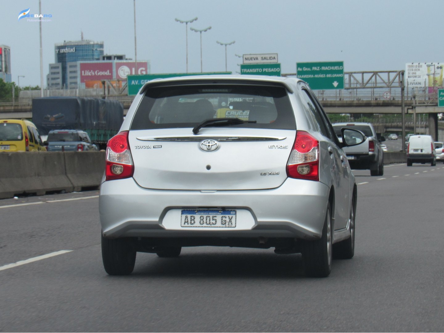 AB 805 GX, Toyota Etios 1st gen Hatch (AK10), facelift, 2016–