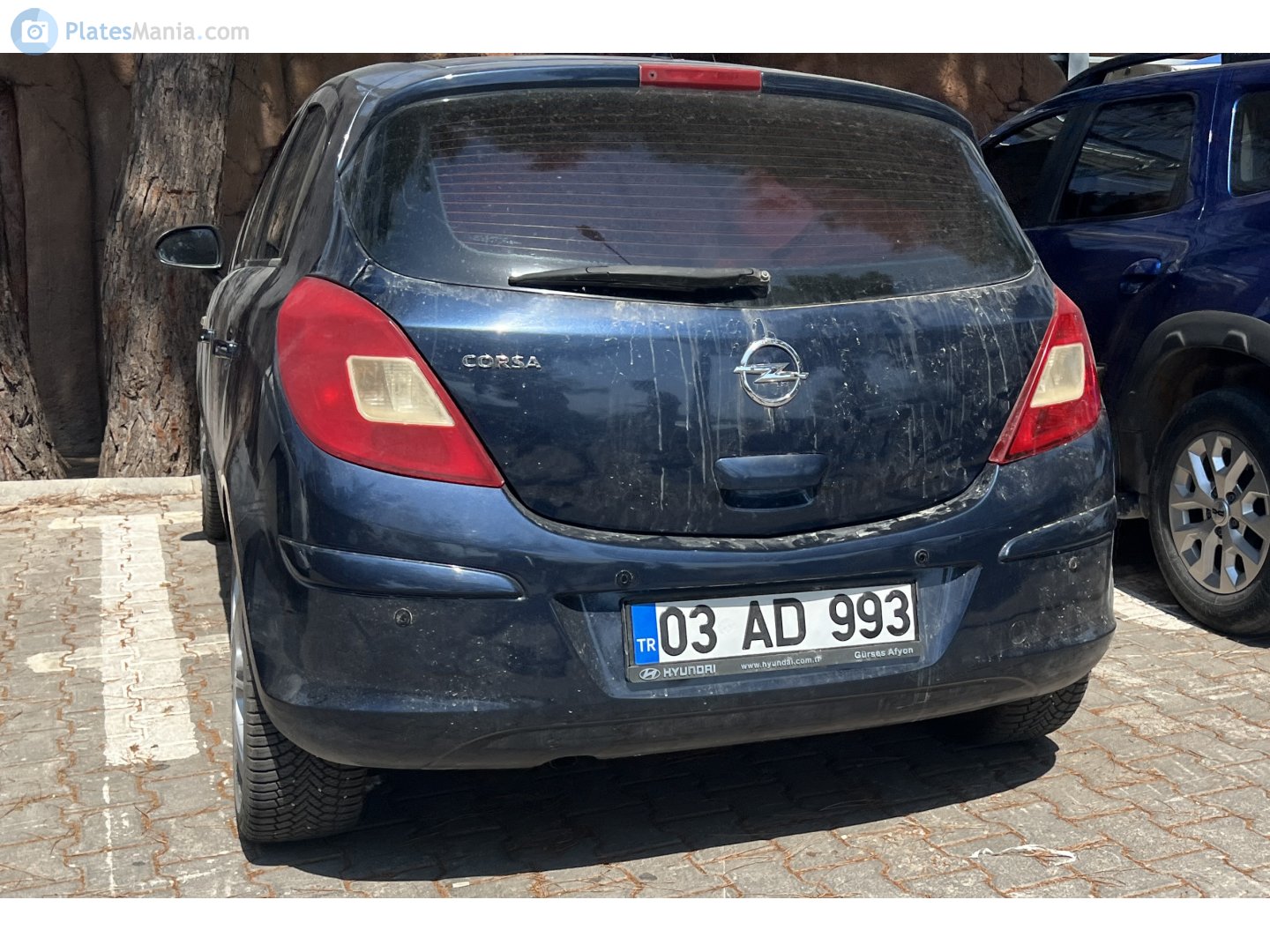 03 AD 993, Opel Corsa 4th gen 5-door Hatch (D; S07), 2006–2015