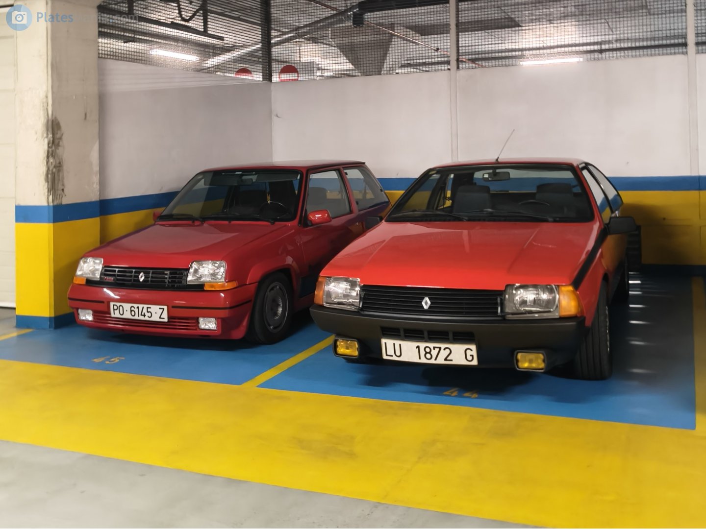 LU 1872 G, Renault Fuego 1st gen (36A/36B), 1979–1992