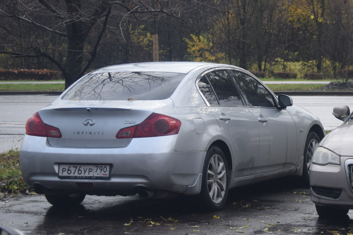 р 676 ур 790, Infiniti Q40/Q50/Q60/G-Series 4th gen G-series/Q40 Sedan (V36), 2006–2015