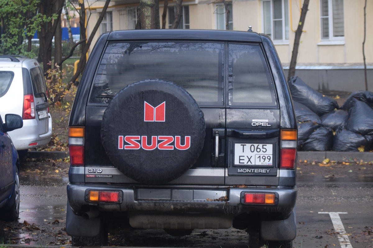 т 065 ех 199, Opel Monterey 1st gen 5-door SUV (M92/M98), 1991–1999