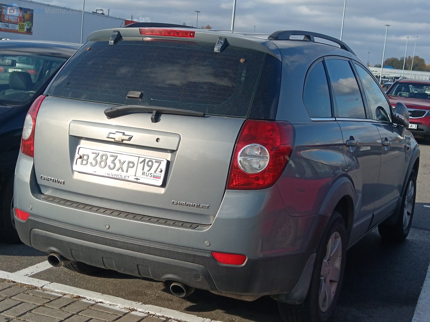 в 383 хр 197, Chevrolet Captiva 1st gen (C100), 2006–2011