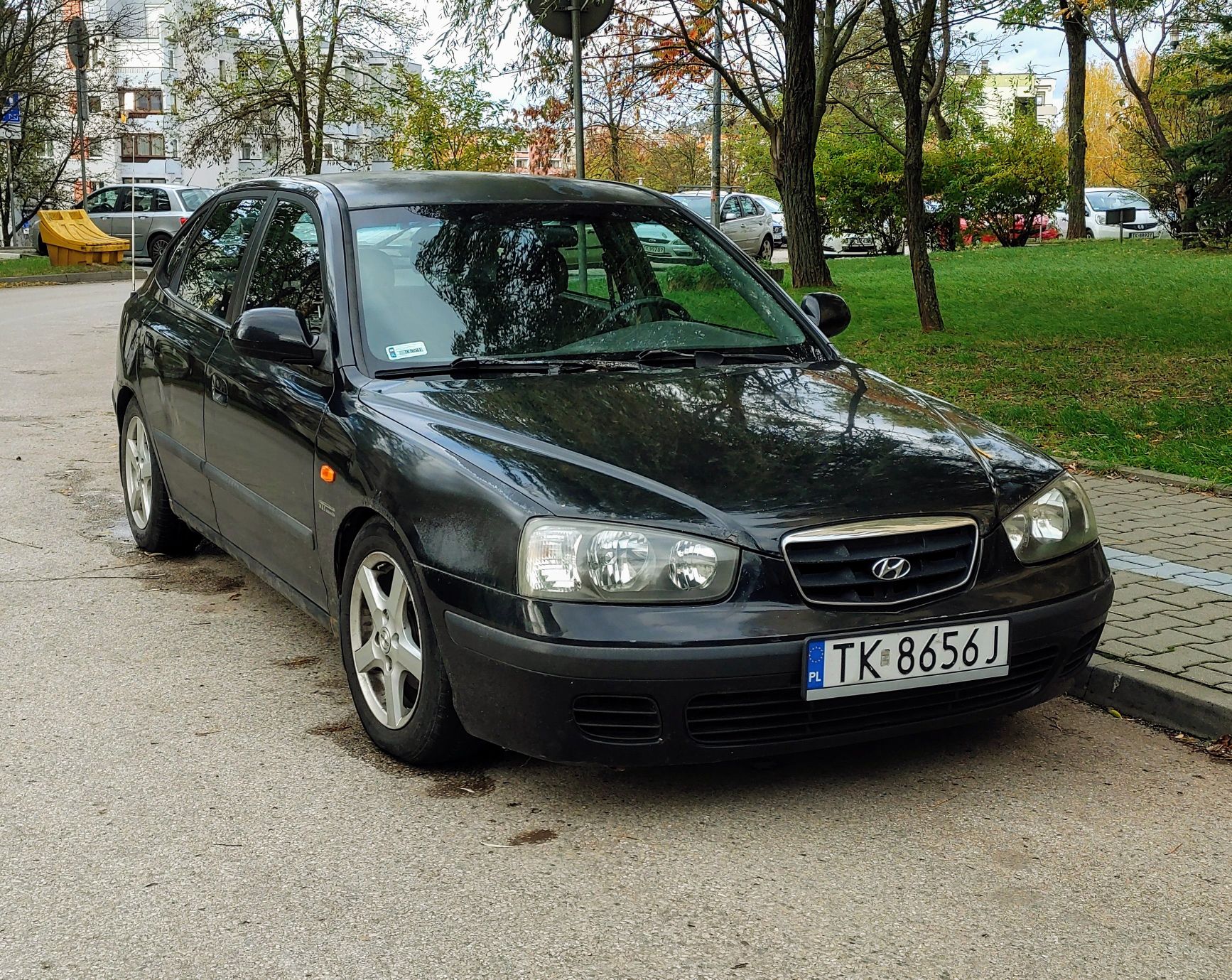 TK 8656J, Hyundai Elantra 3rd gen (Sports) Hatch (XD), 2000–2006 (–2010 for CN-market)