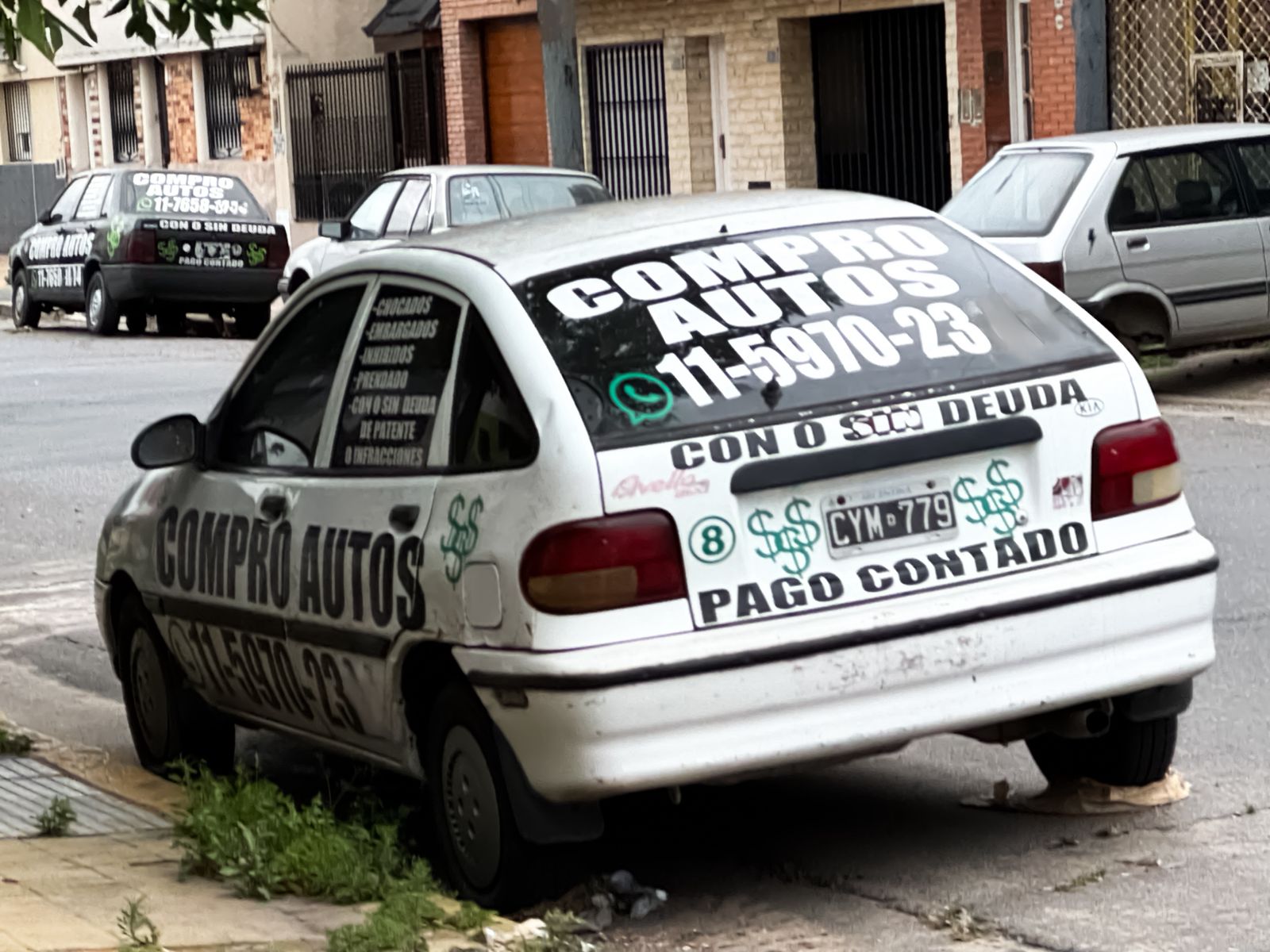 CYM 779, Kia Avella 1st gen 5-door Hatch (WB), 1994–2000