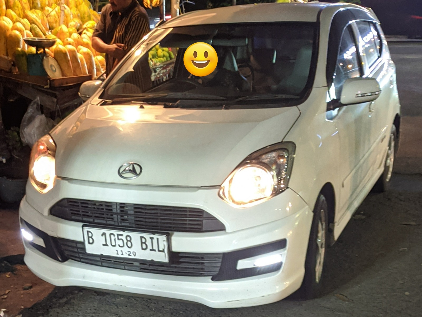 B 1058 BIL, Daihatsu Ayla 1st gen (B100), 2012–2017