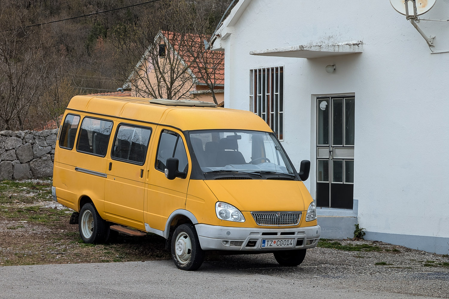 TZ CG014, GAZ 3221 ГАЗель 2-3221 Minibus, facelift, 2003–