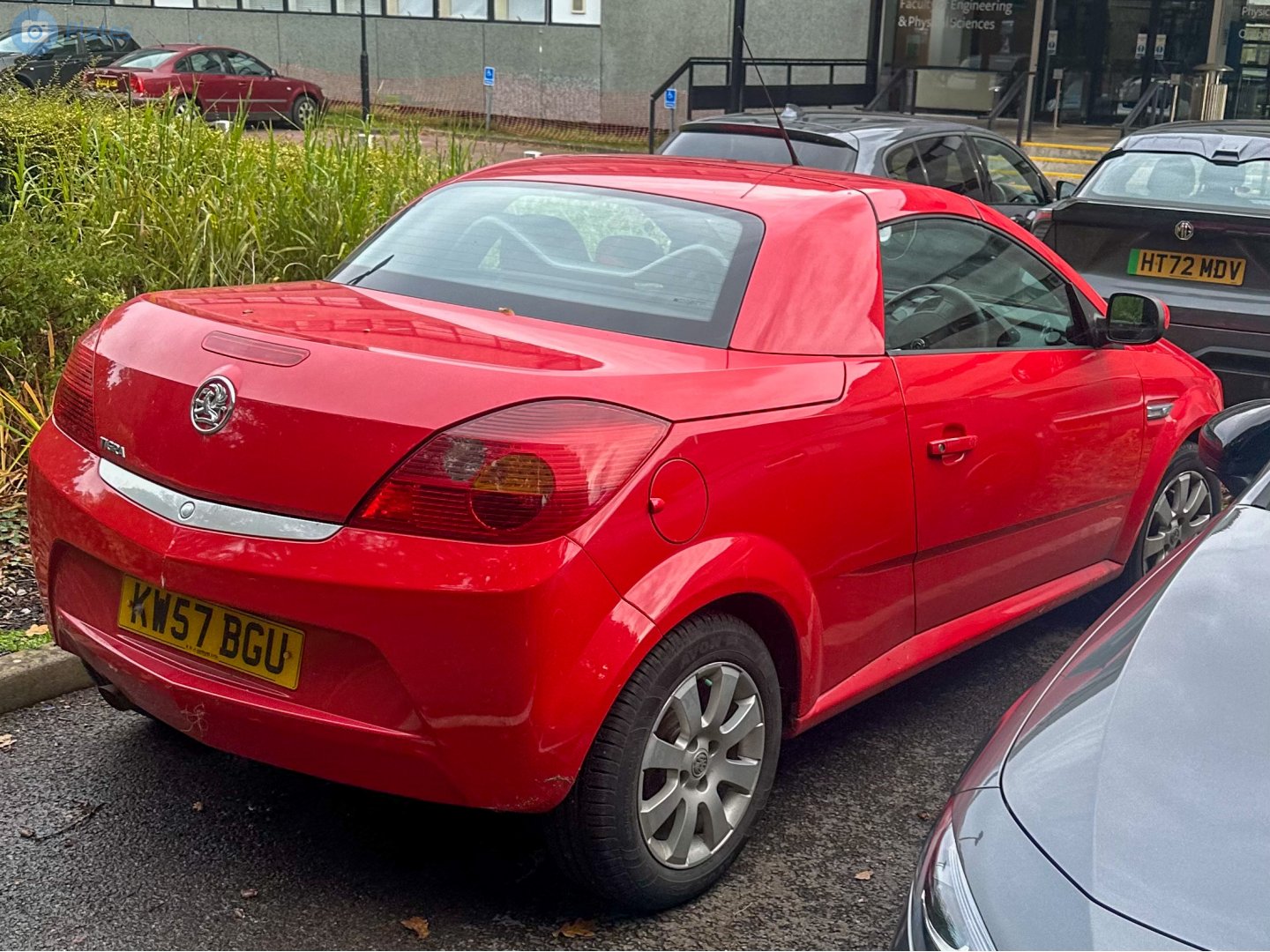 KW57BGU, Vauxhall Tigra 2nd gen TwinTop (B; X04), 2004–2010