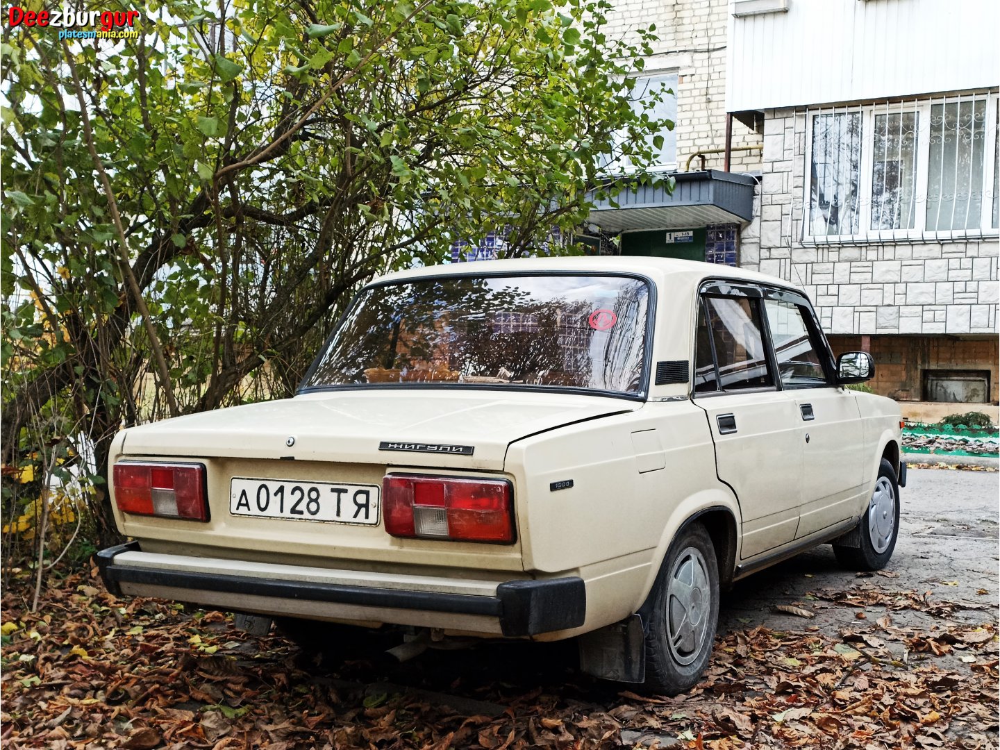 а 0128 ТЯ, Lada (VAZ) 2105 Жигули (Nova / Riva / 1300 / 1500), 1980–2010