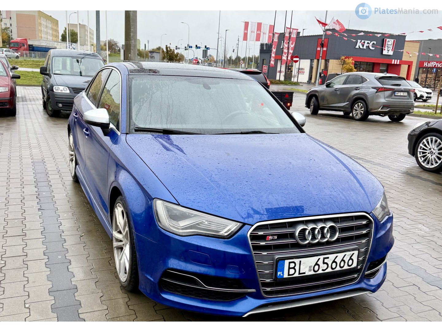 BL 65666, Audi S3 3rd gen Sedan (8VS/8VM), 2013–2016