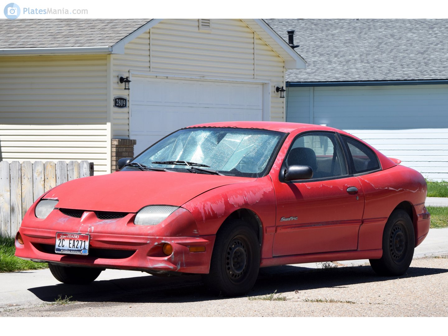 2C EA271, Pontiac Sunfire 1st gen, 1st facelift, Coupe, 2000-2002