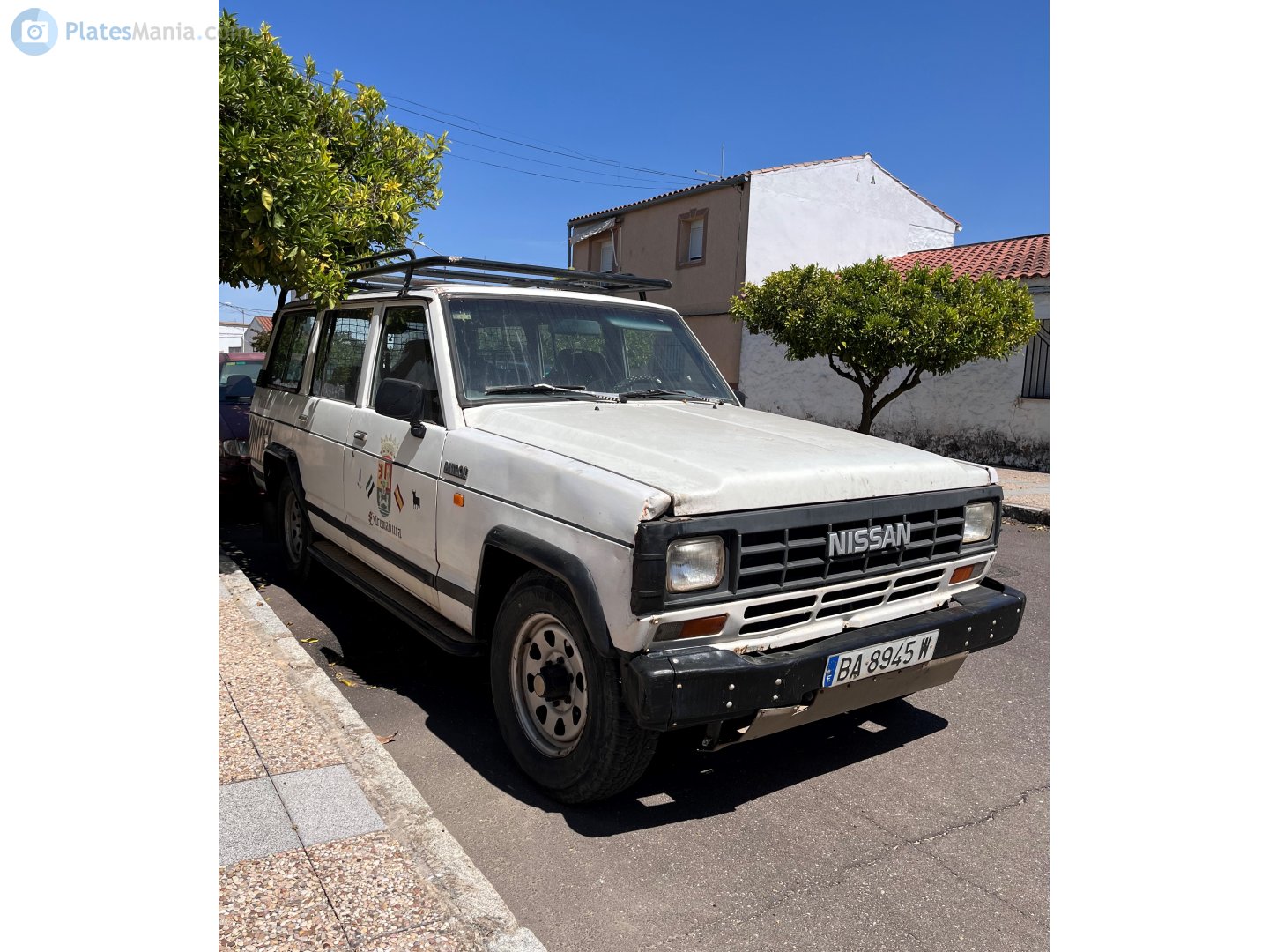 BA 8945 W, Nissan Patrol 3rd gen 5-door SUV (160/260), 1980–2002