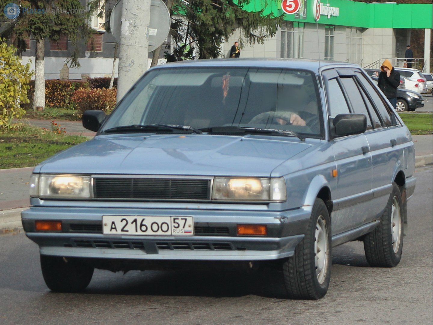 а 216 оо 57, Nissan Sunny 6th gen Traveller Wagon (B12), 1986–1990