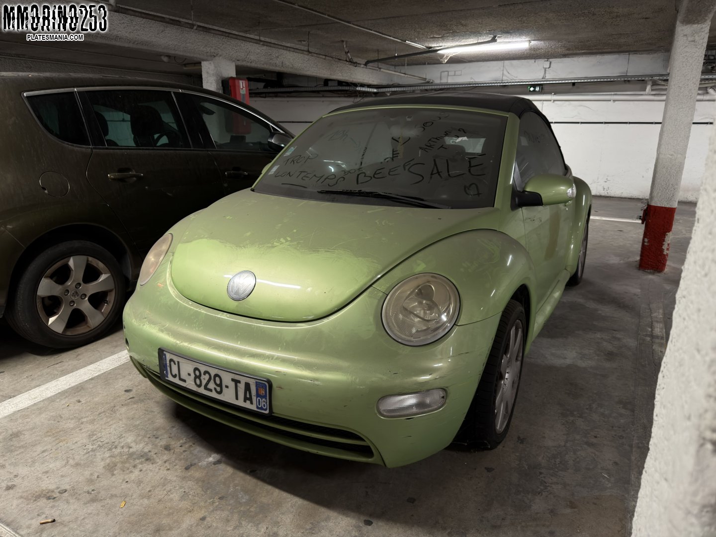 CL-829-TA, Volkswagen Beetle 2nd gen (New Beetle) Cabrio (1Y), 2000–2005