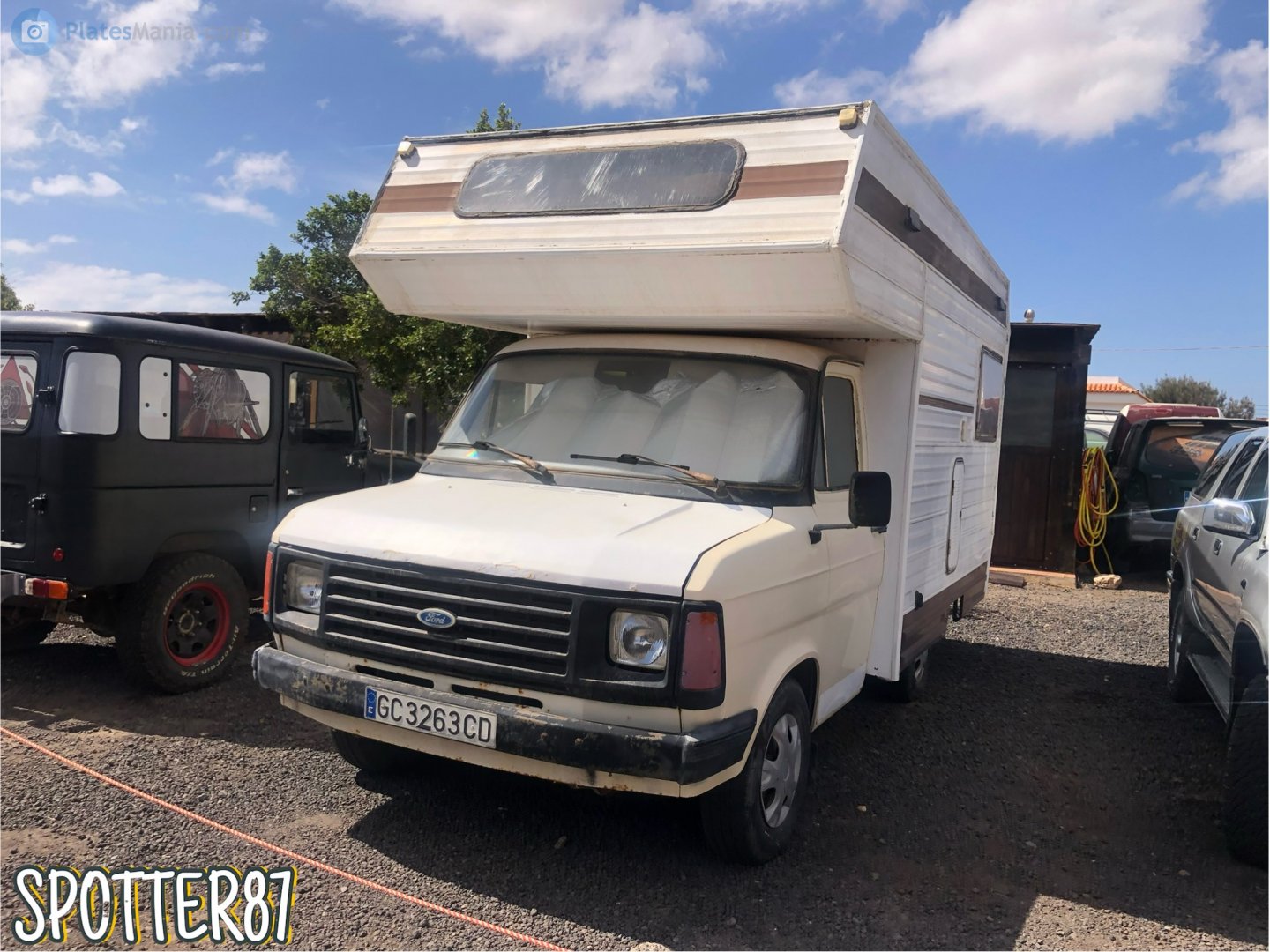 GC 3263 CD, Ford Transit 1st gen Single Cab (Mk2), facelift, 1977–1986