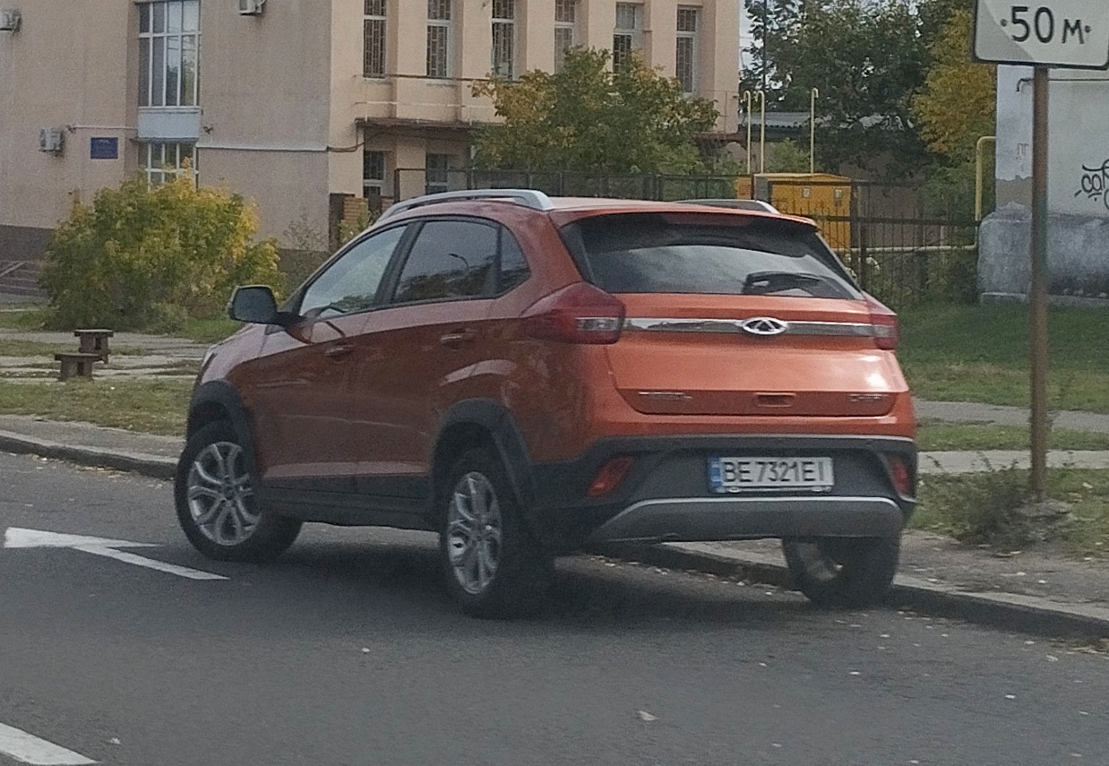 BE 7321 EI, Chery (Chirey) Tiggo 2 