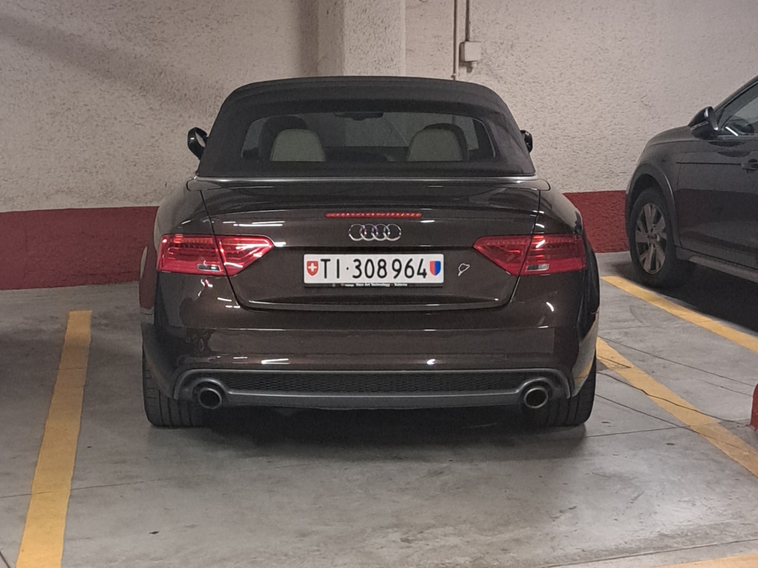 TI 308964, Audi A5 1st gen Cabriolet (B8/8F7), 2009–2011