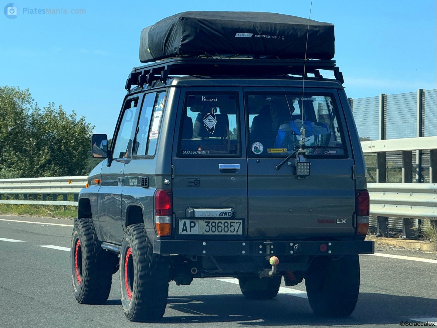 AP 386857, Toyota Land Cruiser Prado (J71–J73), 1985–1990